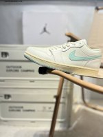 Company-Level Top-Layer Leather Jordan Air Jordan 1 Low Aj1 Low-Top Series Baske