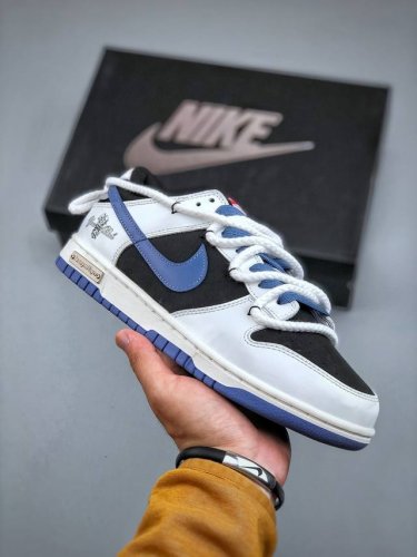 Nike Sb Dunk Low Anonymous Player Anniversary Premium Custom Low-Top Casual Skat