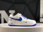Nike Air Force 1 Low'07 Air Force One Low-Top Casual Sneakers Customized Leather
