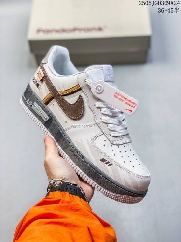 Real Company With Half Size Nike Air Force 1 07 Air Force One Low-Top Versatile
