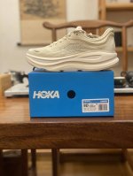 Hoka W Bondi 9 Wide Premium Trail Running Shoes Bondi 9 Dual-Layer Construction
