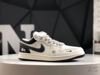 Company-Level With Half-Size Nike Air Jordan 1 Low Aj1 Joe 1 Low-Top Casual Snea
