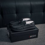 Core Private Ecco Loafers Men's Summer Genuine Leather Breathable Comfortable Sl