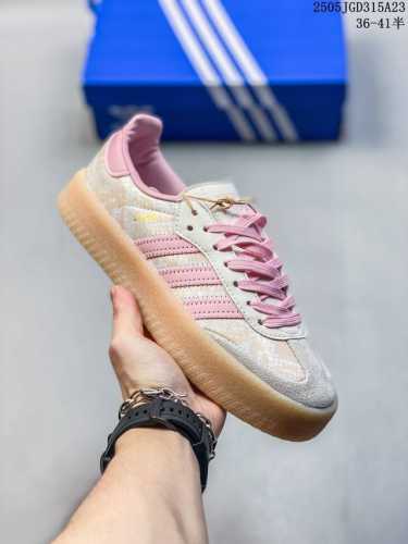 Real Label With Half Size Adidas Originals Sambae Comfortable And Versatile Non-