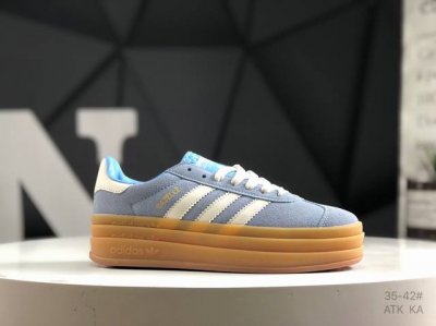Adidas Originals Gazelle Bold W Gazelle Platform Series Retro Versatile Thick-So