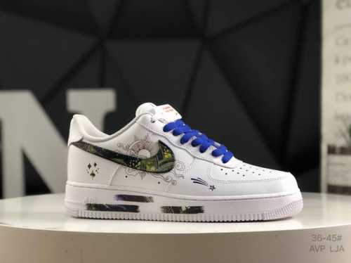 Company-Level With Half-Size Nike Air Force 1 Low Air Force One Low-Top Sports C