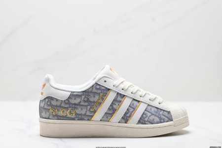 Genuine Label Adidas Originals Superstar Adidas Clover Shell Head Diy Series Low - Click Image to Close