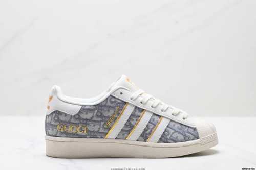Genuine Label Adidas Originals Superstar Adidas Clover Shell Head Diy Series Low