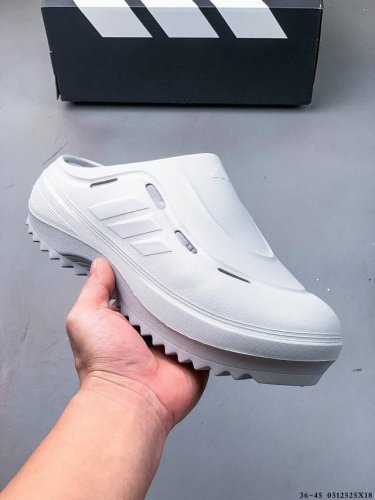 Adidas Ozwave Clog Ozeave Clog Versatile Comfortable Anti-Slip Toe-Covered Slipp