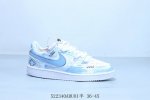 Nike Court Borough Low 2 Gs Small Air Force Straps Item No. Dh2987-101 522 Aduoi