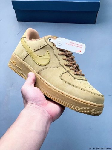 Double-Layered Authentic Labels! Nike Air Force 1 Low Low-Top Classic Casual Sne