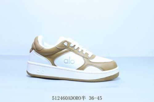 alo Recovery Mode Jingbaidian With Thick Bottom And Small Bottom White Casual