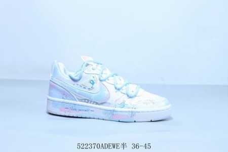 Nike Court Borough Low 2 Gs Small Air Force Item No. Bq5448-215 522 Adewe Half 3 - Click Image to Close
