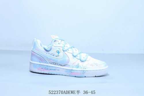 Nike Court Borough Low 2 Gs Small Air Force Item No. Bq5448-215 522 Adewe Half 3