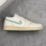 Local Core Private Air Jordan 1 Low Aj1 Joe 1 White Mint Green Low-Top Culture L