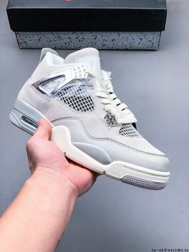 Collection Company Level! Air Jordan 4 Retro Og Cement Aj4 Joe 4 Retro Casual Sp
