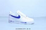 Nike Air Force 1 Af1 Nike Air Force 1 Casual Skate Shoes Blue And White Product