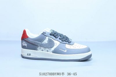 Nike Air Force 1 Af1 Nike Low-Top Air Force One Casual Skate Shoes Stussy Produc