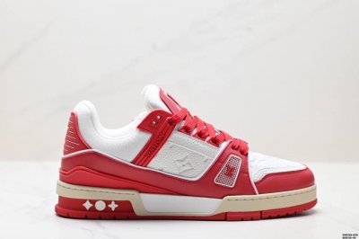 Corporate-Level Louis Vuitton Trainer Sneaker Low Louis Vuitton Casual Sports Cu