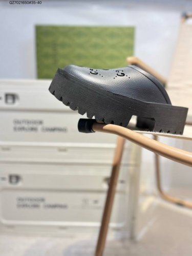 Original In Guangdong# Top Counter Gucci Ice Cream Thick-Soled Slippers Official