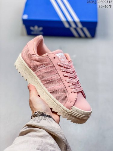 New Adidas Superstar Trefoil Classic Shell Toe Series New Casual Sneakers Trendy