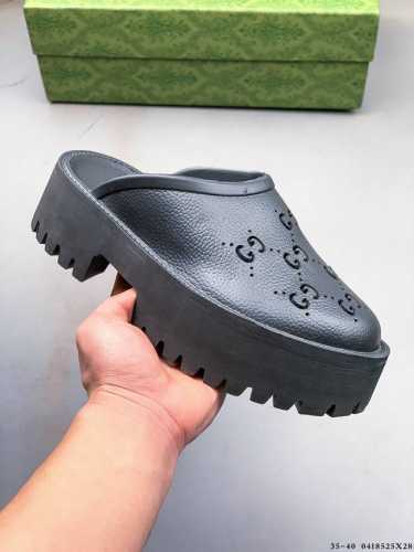 Picture Collection Company Level! Gucci Comfortable And Versatile Thick-Soled Hi