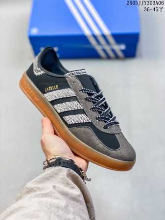 Authentic Label With Half Sizes Adidas Three Leaves Clot Gazelle Chen Kuan-Hsi C - Click Image to Close