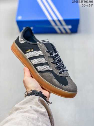Authentic Label With Half Sizes Adidas Three Leaves Clot Gazelle Chen Kuan-Hsi C