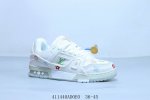 Lv Louis Vuitton Trainer Sneaker Low Casual Sports Culture All-Match Sneakers 41