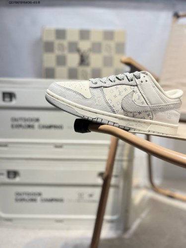 Nike Sb Dunk Low "Lv Joint" Anniversary High-End Custom Low-Top Casual Shoes Cus