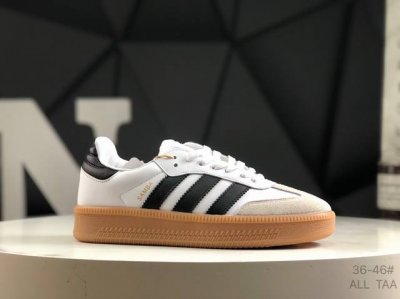 Corporate Grade With Half Size Adidas Samba Xlg Low-Top Thick-Soled Sports Shoes