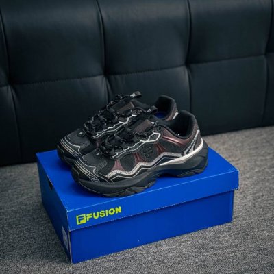 Core Private Fila Men's And Women's Star Ship Dad Shoes Leather-Upper Sports Sho