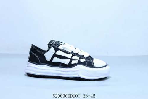 Amiri 21Ss Skel-Top Bone Low-Top Transformable Melting Ice Cream Sole High-Top C