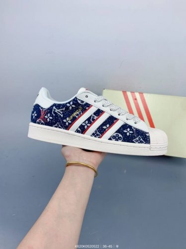 Corporate-Level Adidas Originals Superstar Adidas Clover Shell Head Diy Series L