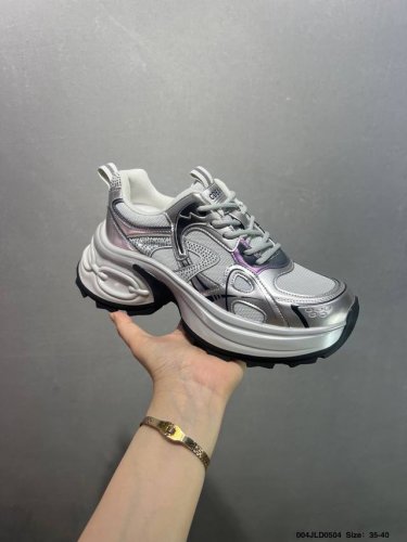 Company-Grade Gg-Cc 2025 New Thick-Soled Height-Enhancing Casual Sports Dad Shoe
