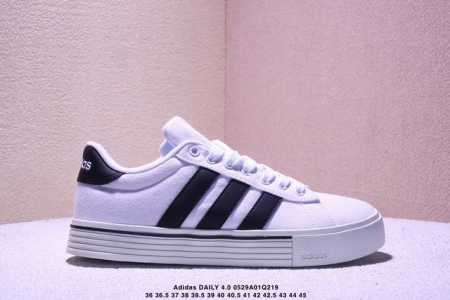 Genuine Label Adidas Daily 4.0 Adidas Comfortable And Versatile Low-Top Sneakers - Click Image to Close