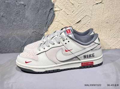 Nike Collaboration Nike Dunk Low Lthr Ow Deconstructed Strap Skate Shoe Sb Serie