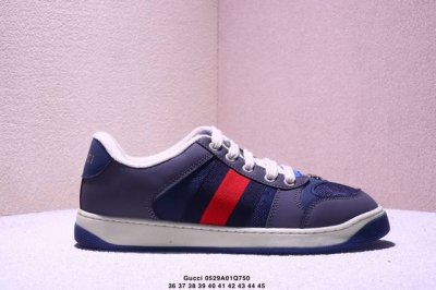 Genuine Label Gucci Distressed Screener Sneaker Nostalgic Version Original Old G