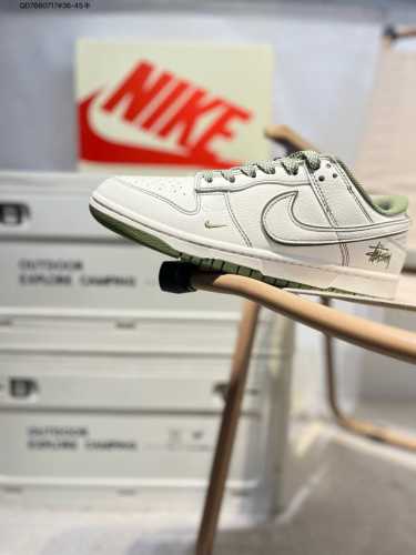 Stussy X Nike Sb Dunk Low, Produced By A Top-Tier Factory, Highly Recommended, N