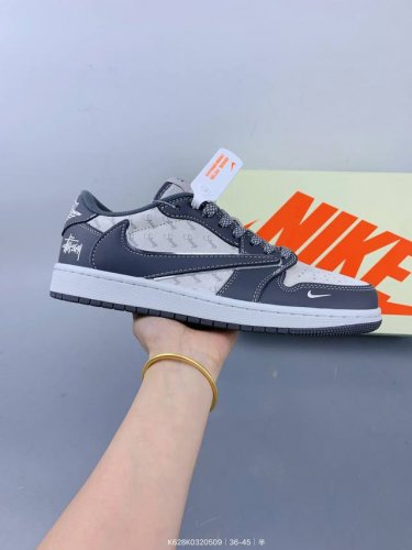 Company-Grade Travis Scott X Fragment Design X Jordan Air Jordan 1 Low Og Sp Stu