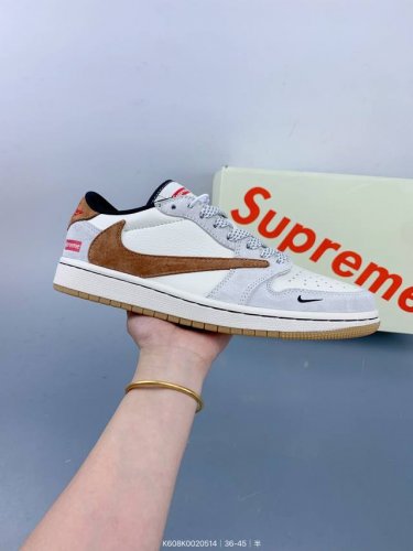 Travis Scott X Fragment Design X Jordan Air Jordan 1 Low Og Sp Multi-Brand Colla