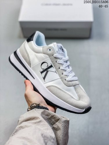 Calvin Klein Casual Shoes Retro Forrest Gump Sneakers Comfortable, Lightweight,