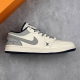 Local Core Private Air Jordan 1 Low Aj1 Joe 1 Lv Joint Ash Three-Dimensional Hoo