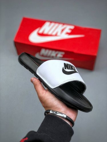 Nike Victori One Slide Print Mix Series Summer Beach Sports Non-Slip Trendy Slip