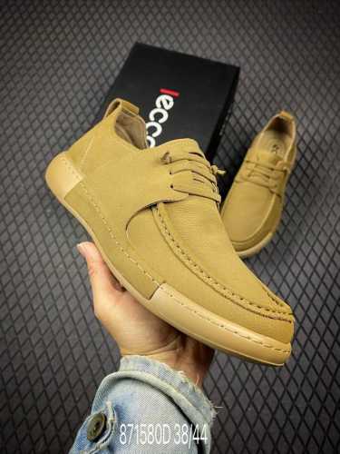 D Ecco Slip-On Men's Shoes For Summer 25 Years New All-Match Casual Kangaroo Sho