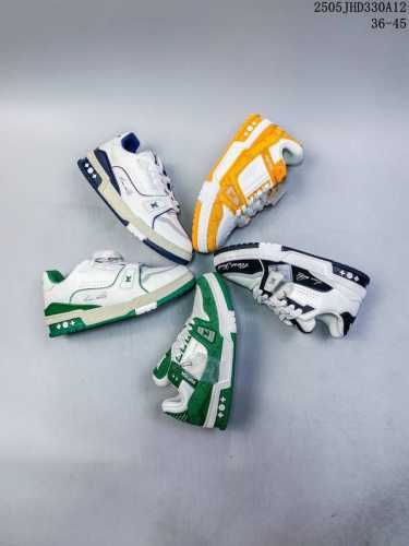 Louis Vuitton Lv Louis Vuitton Skate Shoes New Lv Trainer Latest Colorway Sports