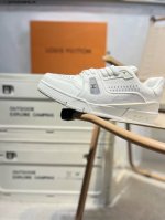 Louis Vuitton Lv Louis Vuitton Sneakers New Lv Trainer Latest Color Sports Shoes