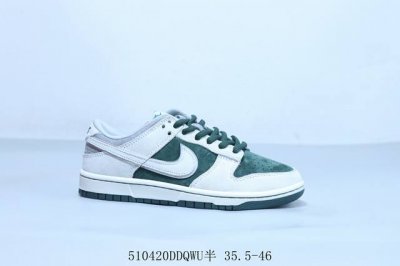 Nike Sb Dunk Low Pro Retro Low-Top Casual Skateboarding Shoes Gray-Green Product