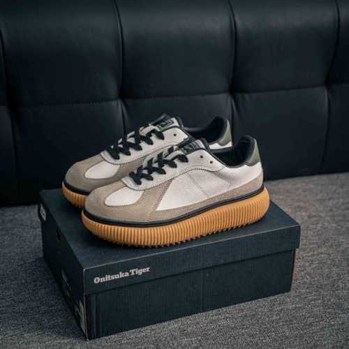 Core Private Onitsuka Tiger Delecity Thick-Soled Sports Shoes, Durable, Low-Top,