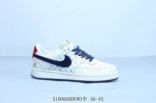Nike Nk Court Borough Low 2 Small Air Force Nike Campus Casual Skate Shoes, Mode